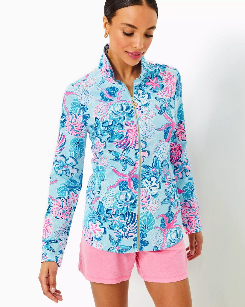 Lilly Pulitzer Leona Zip Up Jacket sold