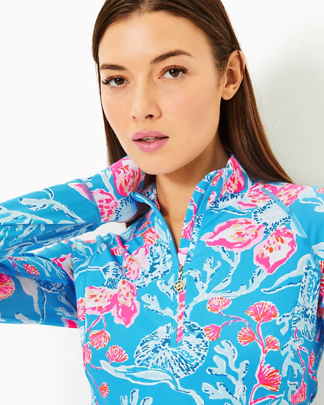 NWT Lilly Pulitzer shops Luxletic Marion Half Zip