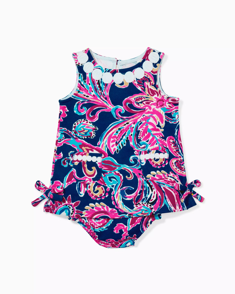 Lilly Pulitzer Baby Lilly Knit Shift Dress Multi Flitting About