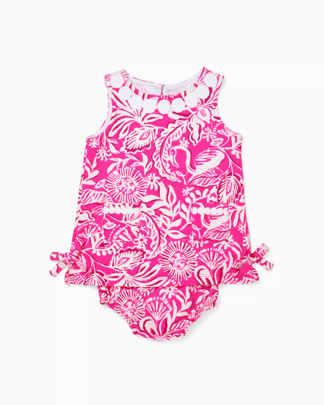Lilly Pulitzer Baby Lilly Knit Shift Dress Passion Fruit Pink Absolute Fenwick Float-ors Lilly Pulitzer Baby Lilly Knit Shift Dress Passion Fruit Pink Absolute Fenwick Float-ors