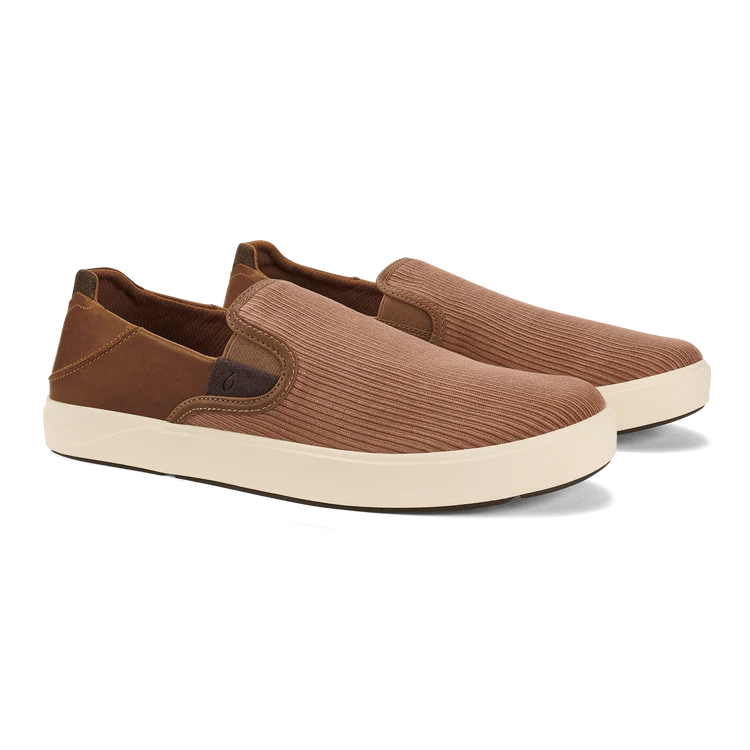 NWT OluKai Lae\'ahi Slip-on Shoes tan light brown Men main image 2