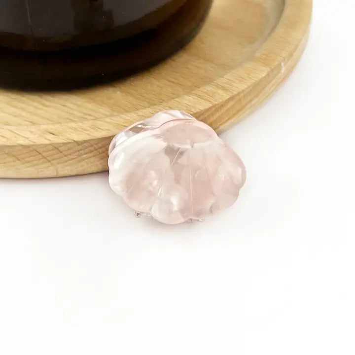 Light Pink Ocean Shell Mini Claw Clip – Fenwick Float-ors
