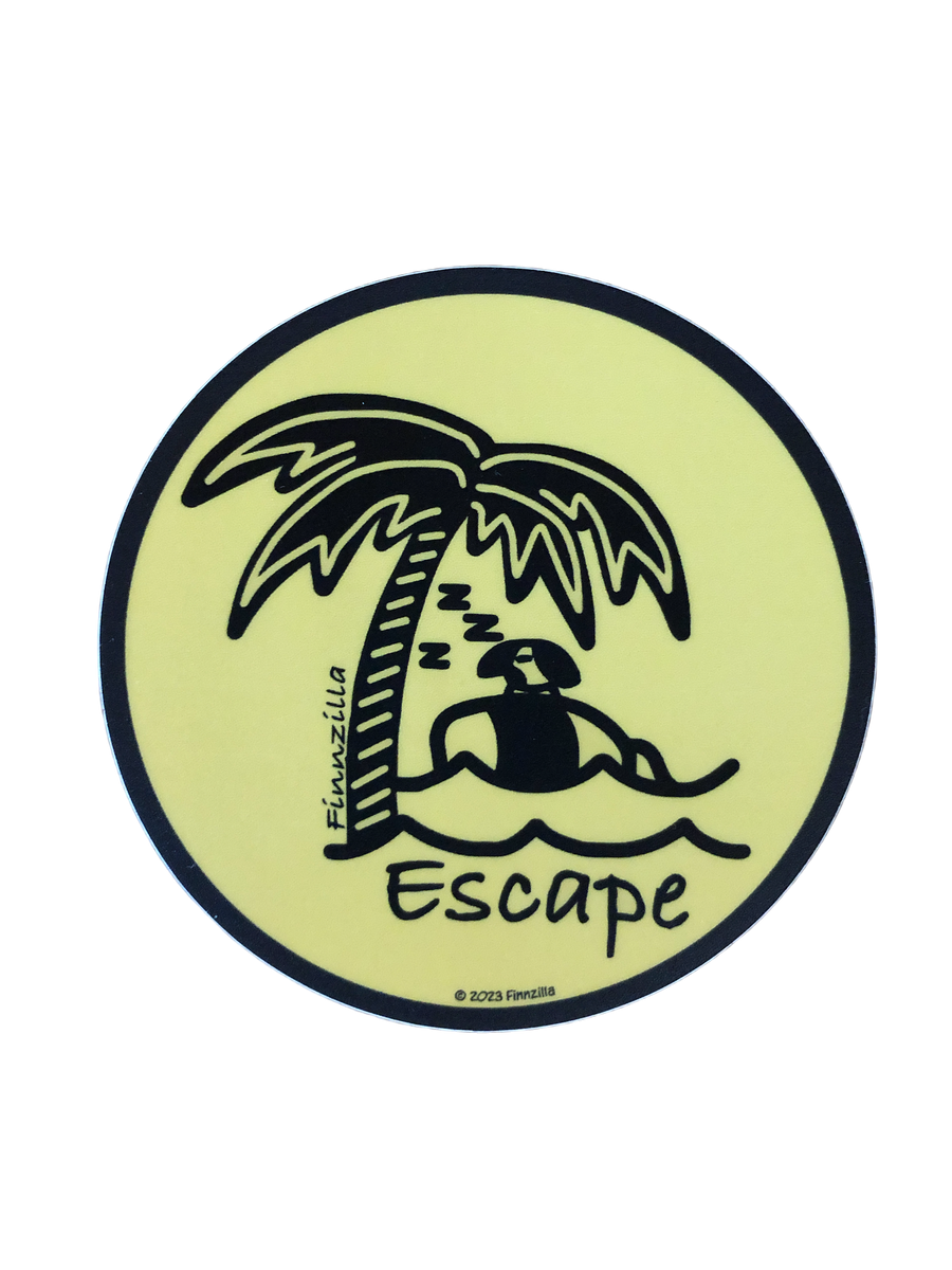 Escape Island Sticker – Fenwick Float-ors