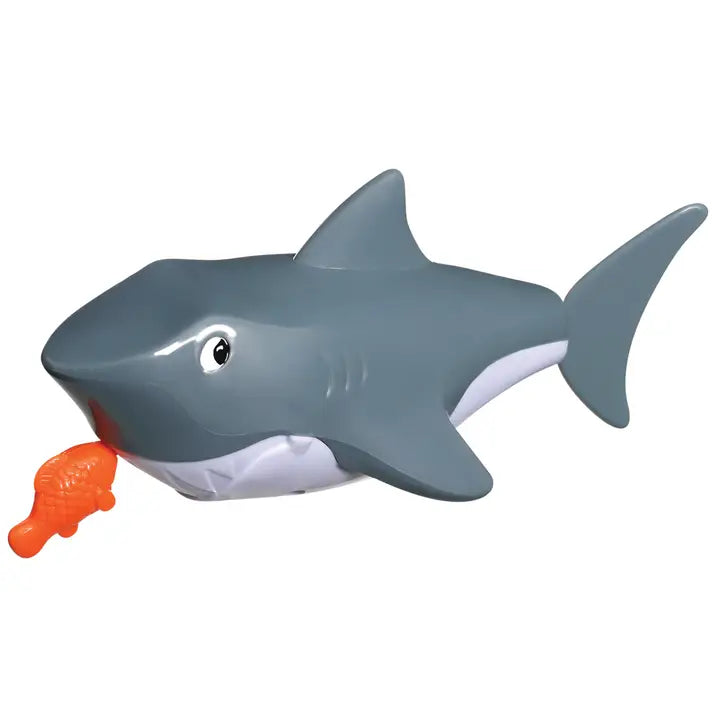 Swimming shark bath toy sales