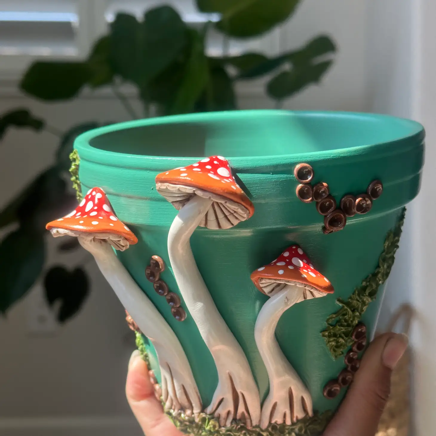 mushroom plant pot Handmade Mushroom Plant Pots – Fenwick Float-ors