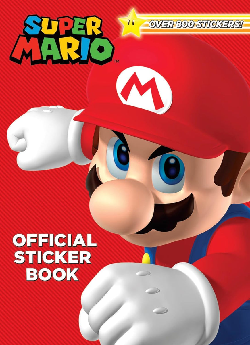 Super Mario Official Sticker Book (Nintendo®): Over 800 Stickers! Pape ...
