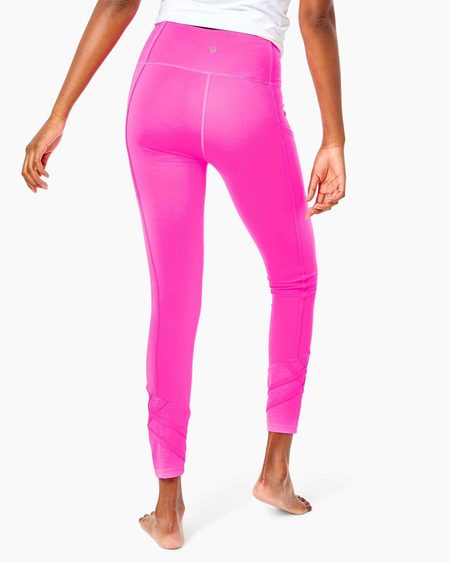 Lilly Pulitzer Weekender High Rise Legging in Bougainvillea Pink