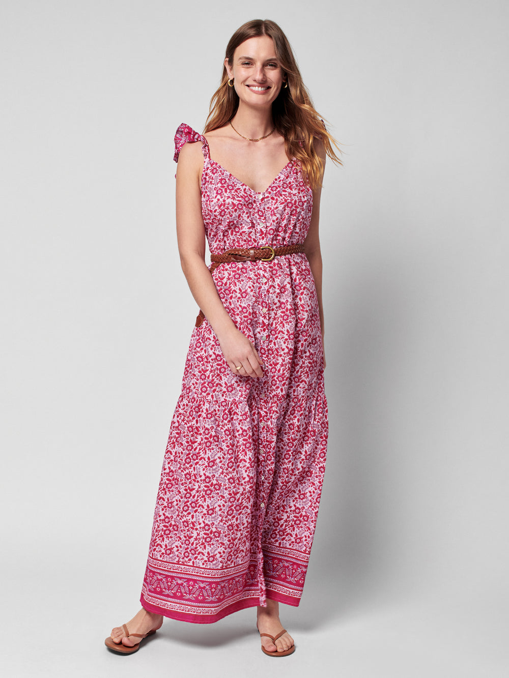 faherty maxi dress FINAL SALE