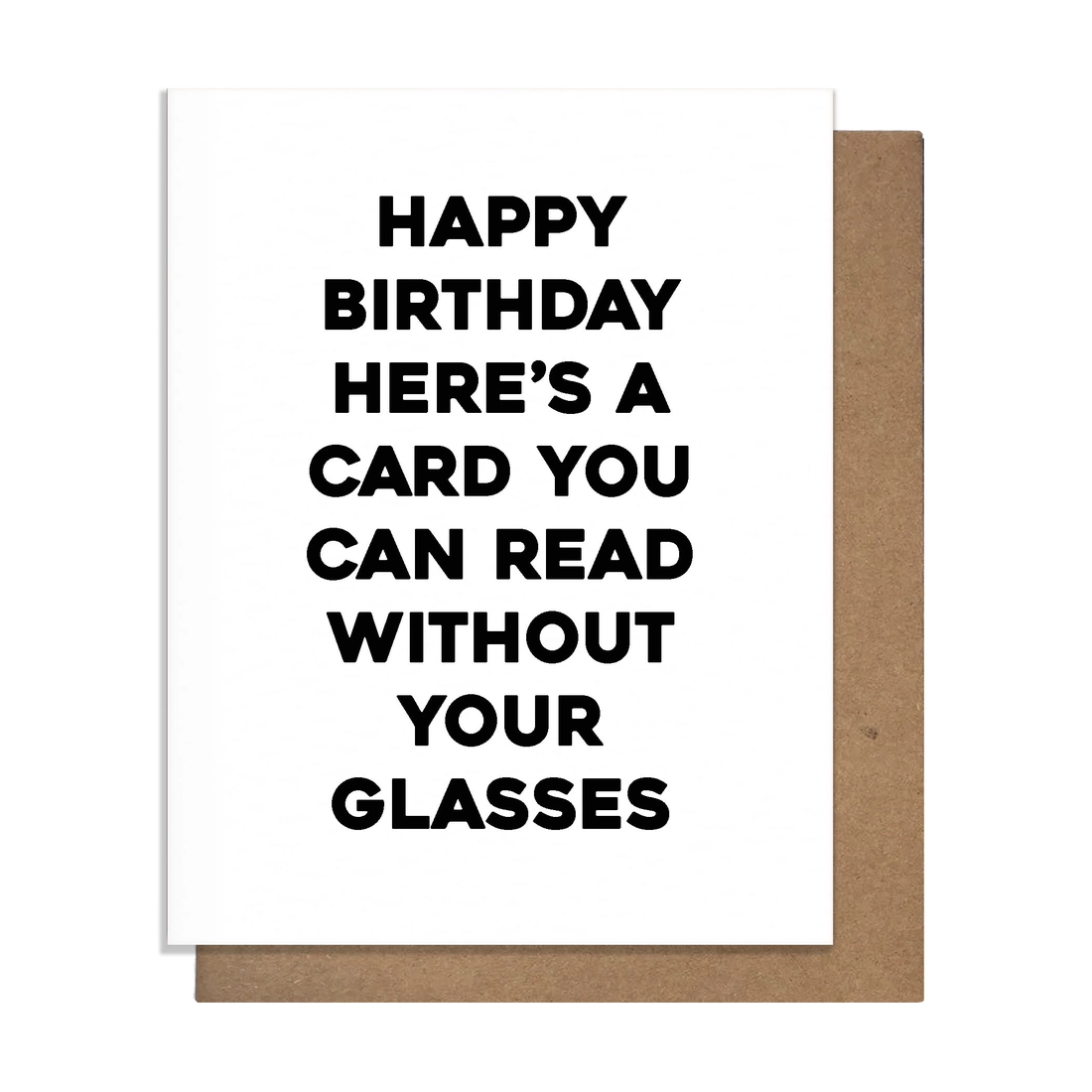 Glasses Birthday Greeting Card – Fenwick Float-ors