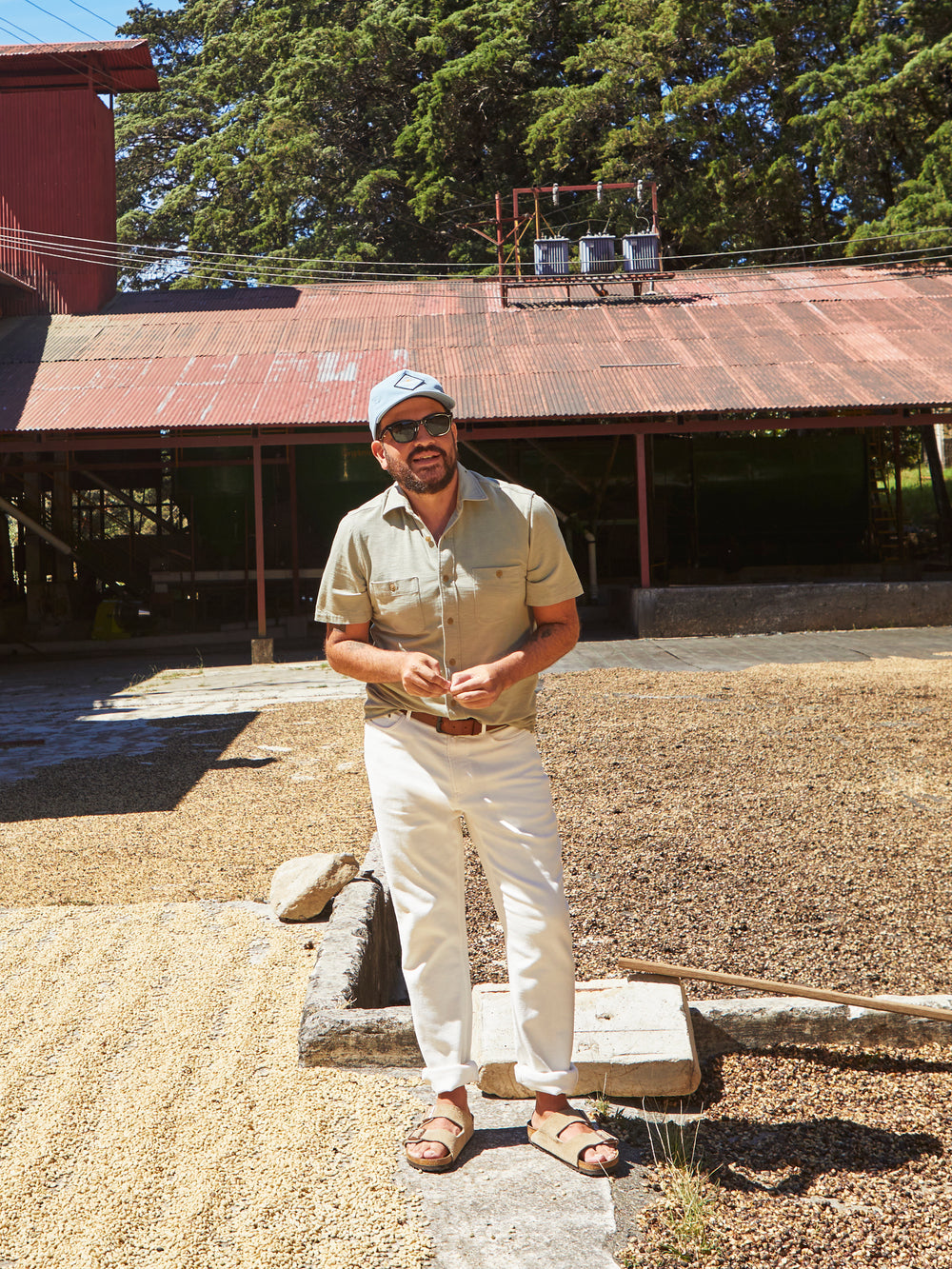 Faherty Knit Seasons Shirt, Coastal Sage Coastal Sage / L