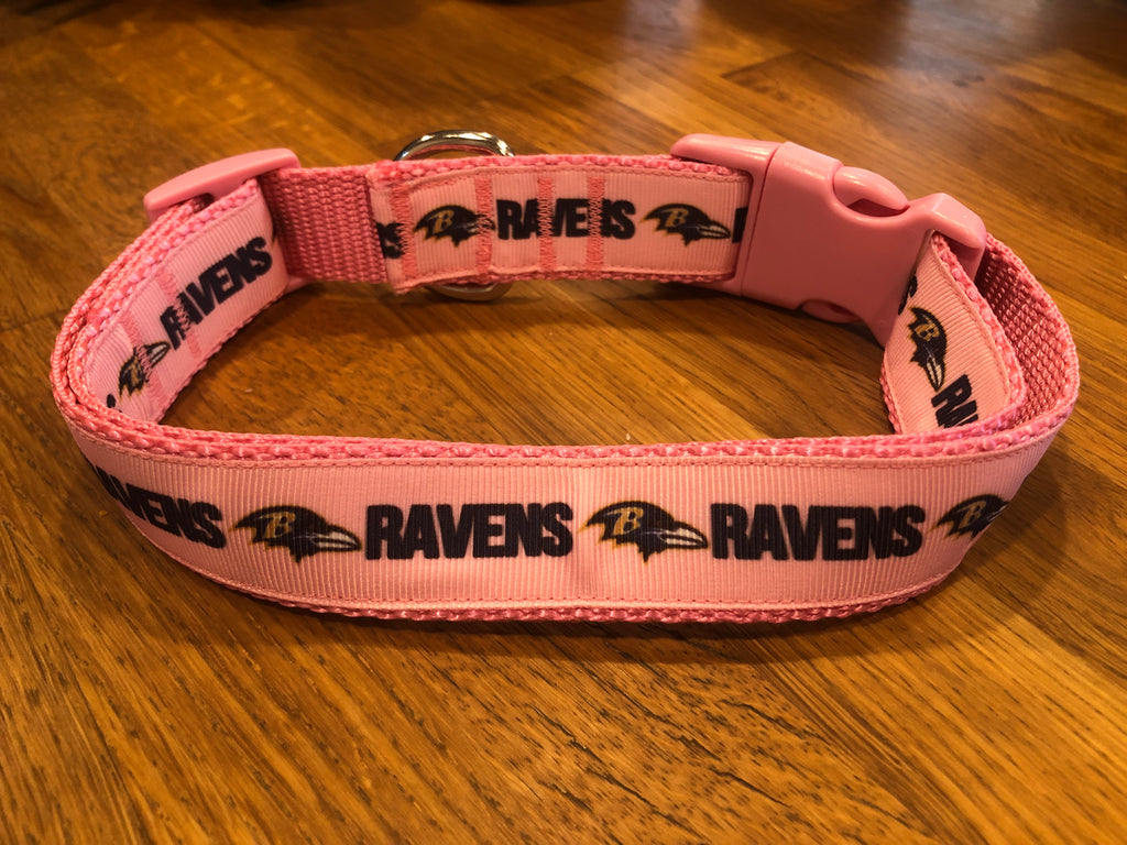 Baltimore Ravens Pink Dog Collar – Fenwick Float-ors